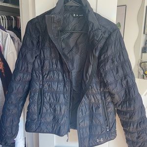 Black Under Armor Puffy Jacket